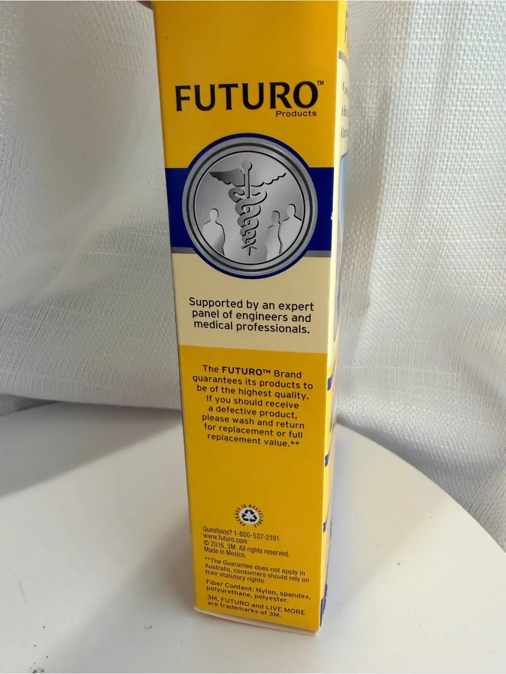 New-FUTURO Energizing Wrist Support Brace - Small/Medium Right Hand - Black